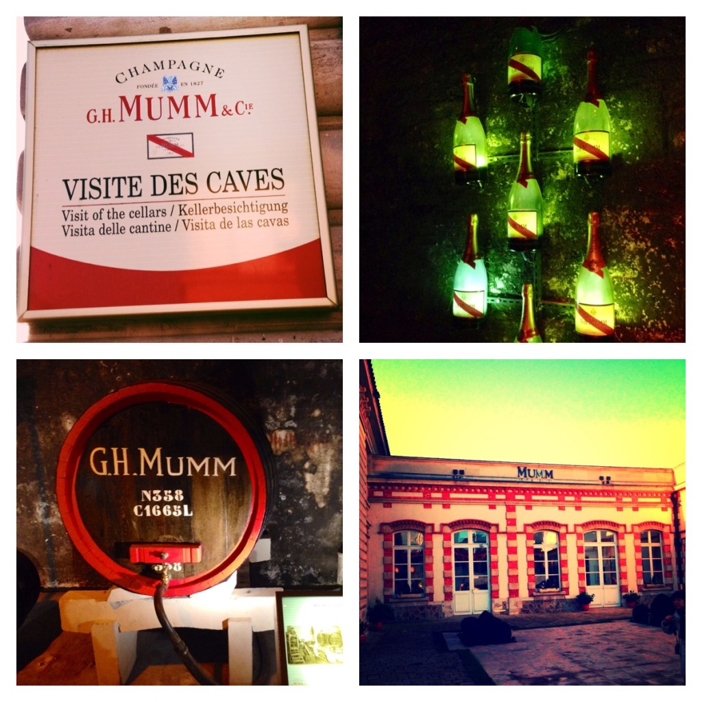 G.H. Mumm Champagne Cellar Tour