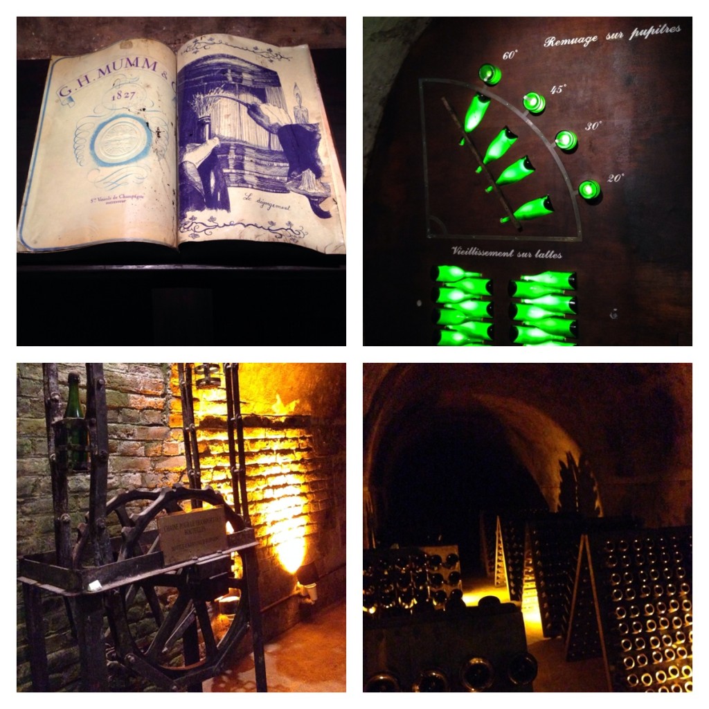 G.H. Mumm Champagne Cellar Tour