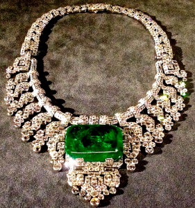 Emerald & Diamond Necklace
