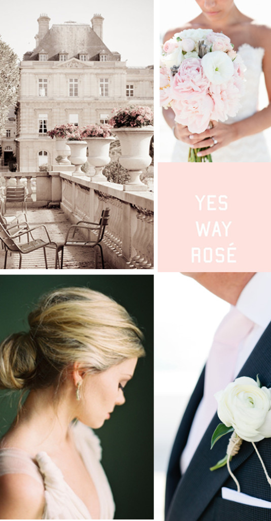 Paris Blush Wedding Inspiration 1