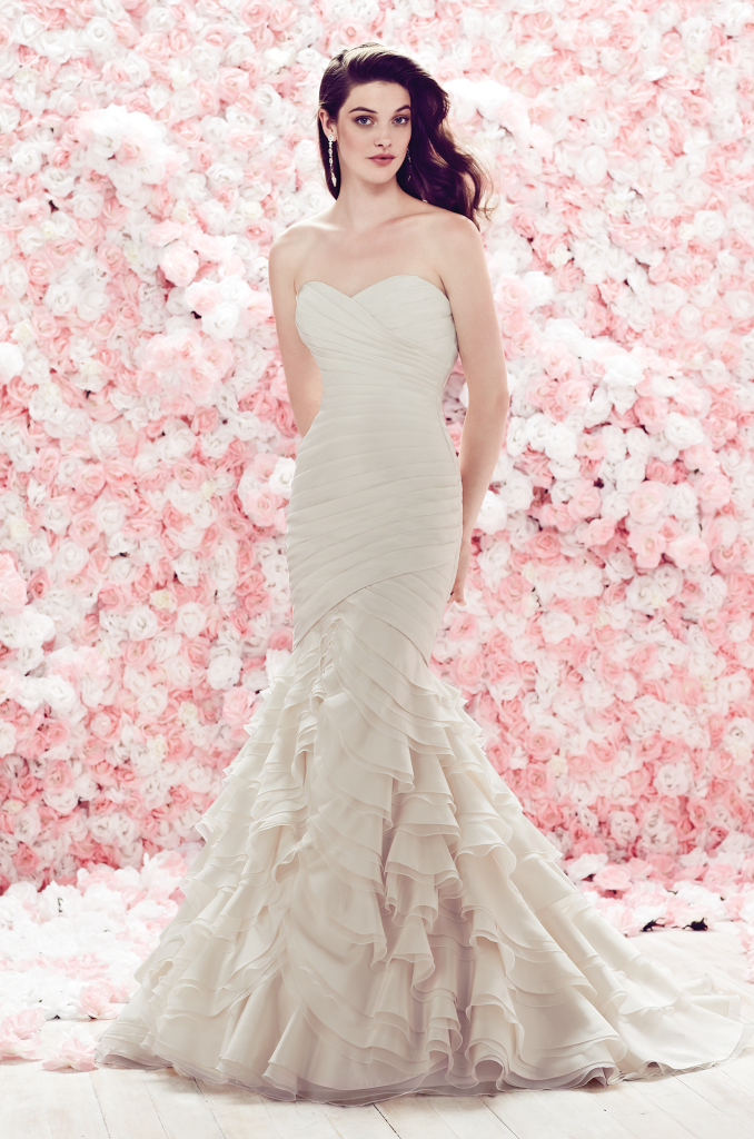 pink peony wedding wall