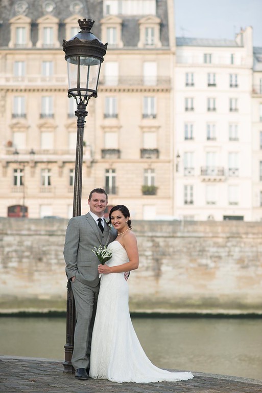 elegant paris wedding elopement