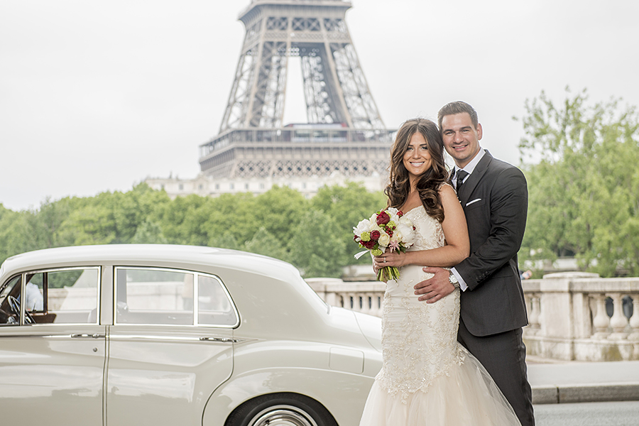 eiffel tower wedding elegant 