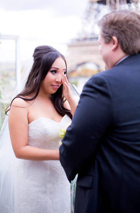 Eiffel Tower Wedding Audrey photographer