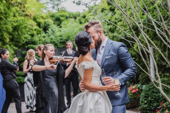 violin wedding paris